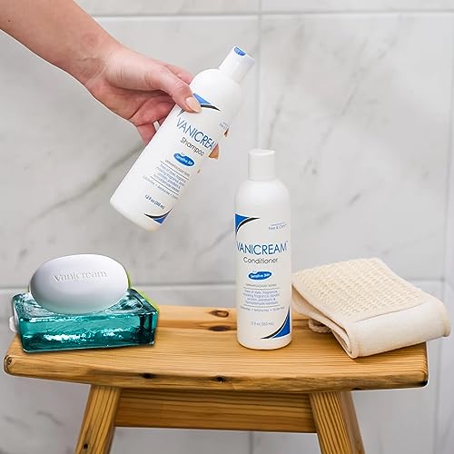 Vanicream Gentle Hair Care Set: Shampoo, Conditioner, & Cleansing Bar