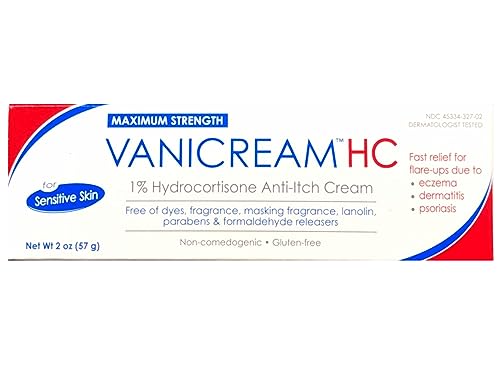 Vanicream Maximum Strength Anti-Itch Cream for Sensitive Skin - 2 oz