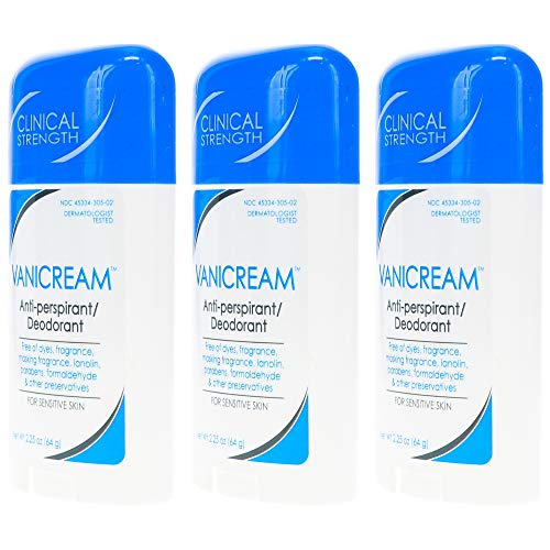 Clinical Strength Anti-Perspirant Deodorant for Sensitive Skin (3 Pack)